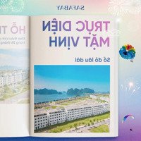 Bán Liền Kề 5 Tầng Mặt Đường Bao Biển Bãi Tắm Cẩm Phả, 35 Triệu/M2 Đất