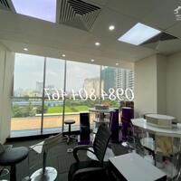 Cho thuê văn phòng tại phố Duy Tân, quận Cầu Giấy diện tích 70m2 chia sẵn 3 phòng ban view cực đẹp