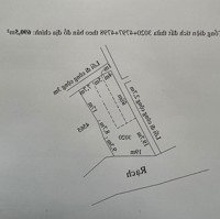 803M2 Thổ Cư Lô Góc 2 Mặt Đường Phía Sau Giáp Rạch Giá Bán 4.5 Tỷ Long Hựu Đông Cần Đước