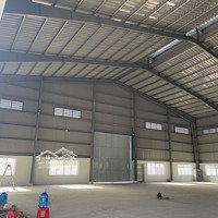 Cho Thuê Kho Xưởng Mới Cần Đước Long An,Đất: 3.900M2,X: 1.050M2, 100 Triệu