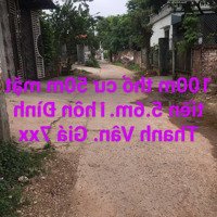 Chính Chủ Cần Bán 100M Mặt Tiền 5.6M Tại Thanh Vân Tam Dương