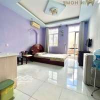 Studio Rộng Ban Công Full Nội Thất