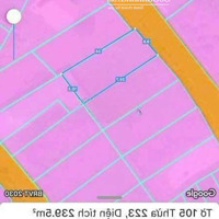 Mặt Tiền Đường Nguyễn Thị Định- Thị Trấn Đất Đỏ.dt 9.6X24 -239M Có 60M