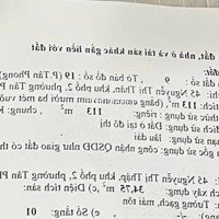 Bán Nhà Mặt Tiền Nguyễn Thị Thập, Diện Tích 5X26M Dtcn 113M2- Gần Lotte Mart Q7, Khu Kinh Doanh Đẹp