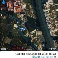 Biệt Thự 1170M2, Thổ Cư 400M2, Giá: 39Ty, Mặt Tiền Đào Sư Tích, Nhà Bè.