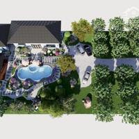 Biệt thự nhà vườn 1650m2 mới xây khu sinh thái Minh Trí,Sóc Sơn siêu đẹp ở hoặc kinh doanh nghỉ dưỡng