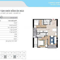 Căn Hộ Chuẩn Cao Cấp 73M2 2 Phòng Ngủtại Viha Lecia Nguyễn Tuân Có Giá Chỉ 80 Triệu/M2