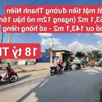 Bán Đất Mặt Tiền Đường Thanh Niên,P. Tân Bình, Tp. Dĩ An