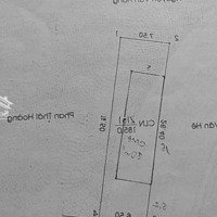 Đất Tân An. / Huỳnh Thị Hiếu. Kế Công An Phường, 6.5*26 Thổ 80M