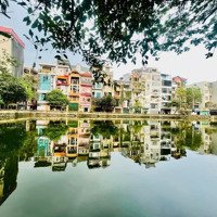 Bán Nhà Mặt Ngõ 43 Trung Kính( Trần Duy Hưng), View Mặt Hồ Cực Thoáng. 95M2, Giá Bán 24 Tỷ: