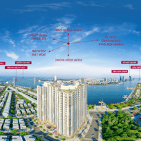 Siêu Phẩm, Cần bán nhanh căn hộ 2PN 63m2 Peninsula, tầng 18 view trực diện Sông Hàn, giá CĐT