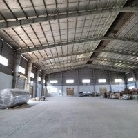 Cho Thuê Kho Xưởng Kcn Long Hậu Long An, Kv: 4.500M2, X: 2.520M2, Pccc Vách Tường, Giá Thuê: 240 Triệu