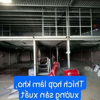 Xưởng 13*30. Có Sẵn Điện 3 Pha. Q12