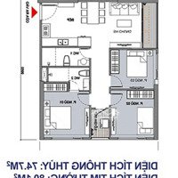 Bán Nhanh Căn Hộ 3 Ngủ ( S403- 2617) 74M2 Tại Vinhoms Smart City Giá Bán 3.7 Tỷ. 0869261011