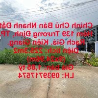 Chính Chủ Bán Nhanh Đất Hẻm 139 Trương Định, Tp. Rạch Giá, Kiên Giang.