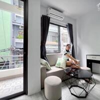 Cho thuê căn hộ 1PN, Q1, ban công, máy giặt riêng, gần CV Lê Văn Tám, chợ Tân Định, cầu Bông