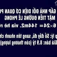 CHÍNH CHỦ BÁN GẤP NHÀ ĐỐI DIỆN CƠ QUAN PCCC MẶT TIỀN ĐƯỜNG LÊ PHONG.