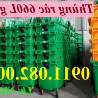 Giá rẻ thùng rác nhựa hdpe- thùng rác 120L 240L 660L giá rẻ cạnh tranh- lh 0911082000