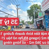 Đất Mặt Tiền Gần Lang Đại Học Đường Tô Vĩnh Diện P. Đông Hoà, Dĩ An