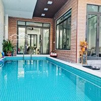 Căn Biệt Thự Siêu Đẹp 180M2Mặt Tiền8.2M Nở Hậu Khu Bàn Cờ Nha Trang, Gần Biển Có Hồ Bơi, Nội Thất Đẹp