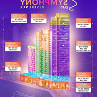 Quỹ Căn Đẹp Nhất Symphony Sở Hữu Lâu Dài, Nh Hỗ Trợ 70%, 0% Lãi Suất 30 Tháng