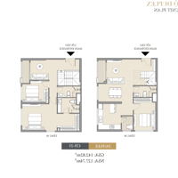 Bán Duplex Masteri West Height  KDT Smart City 127m2  căn  đặc biêt giới hạn toà nhà Lh 0987106521