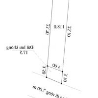 Siêu Phẩm Đất Thổ Cư 118M2 Trục Chính Đường Liên Xã Kinh Doanh Cực Giá Chỉ 46 Triệu 1M2