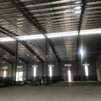 Chothuê Kho Xưởng 1500M2, 2000M2, 3000M2 Đủ Pháp Lý + Tiện Ích + Pccc 55 Nghìn/M2/Th Ccn Chỉ Đạo