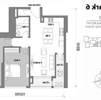 Căn 2 Phòng Ngủ80.7M2 Quỹ Mua Mới Tặng Gói Nt 500 Triệu Park 6 Hàng Cđt