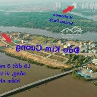 Đất Đảo Kim Cương, Long Thuận, Quận 9, Gần Vinhomes, 3 Mặt Giáp Sông Tắc