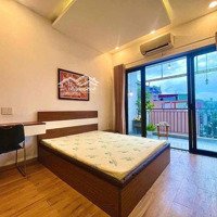 Studio 2 Ban Công 45M2 , Máy Giặt Riêng , Gần Chợ Bàn Cờ, 5Phút Quận 1