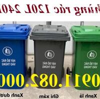 Thùng rác y tế giá rẻ- thùng rác nhựa 120l 240l 660l giá cạnh tranh- lh 0911082000