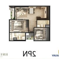 Bán căn hộ 2 ngủ 2 vệ sinh , 68m2 sử dụng - view Đảo - Chung cư Haven Park ECopark - Giá chỉ 3,1xxx