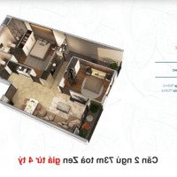 Bán Chung Cư Feliz Home Hoàng Mai. Diện Tích 73.1M Thiết Kế 2 Ngủ 2 Vệ Sinh Toà Zen Tầng Đẹp