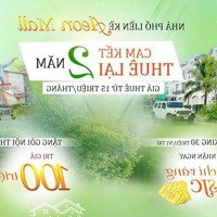 15 Căn Nhà Phố Cuối Cùng Kế Bên Siêu Thị Aeon Mall Tân An.