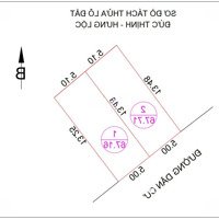 Bán Nhanh 2 Lô Đất Tại Xã Hung Lộc Diện Tích Đẹp Bìa Đẹp Nở Hậu Giá Chỉ Hơn 700 Triệu