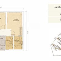 Chính Chủ Cần Bán Căn Góc 2N, 2Vs, 62M2, Tầng Trung, Bc Đông Nam View Tuyệt Đẹp-Lumi Hn-Capitaland