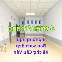 Nhà 3 Phòng Ngủ Sạch Mới Kế Chợ Cầu Ván