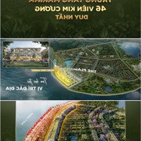 Nhà Phố Kd View Sông Lam Trung Tầng Marina 6 Tầng Eco Central Park - Sổ Đỏ Lâu Dài. Quà Tặng 500 Triệu