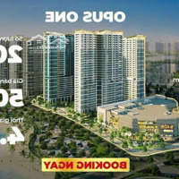 Nhận Booking Căn Hộ Cao Cấp The Opus One Tại Vinhomes Grand Park Số Lượng Có Hạn, Vị Trí Độc Bản