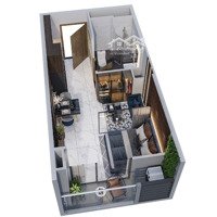 Bán Căn Hộ Studio 32M2 Có Ban Công Phân Khu Cao Cấp Beverly Vinhomes Grand Park Giá Rẻ Nhất 1Tỷ800