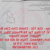 Đất Đẹp - Giá Tốt - Chính Chủ Cần Bán Lô Đất Vị Trí Đẹp Tại Xã Phước Hậu, Ninh Phước, Ninh Thuận