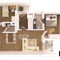 Bán Căn Hộ 71M2, 2 Ngủ 2 Vệ Sinh , Chung Cư Rừng Cọ Ecopark - Tháp A - Nhà Có Nội Thất Cơ Bản