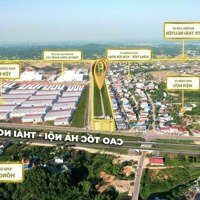 Đất Nền Đối Diện Cổng Kcn Phổ Yên, Thái Nguyên,Diện Tích108M2, Mặt Tiền 6M, Gần Khu Dân Cư