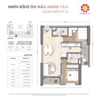 Sang Nhượng Căn Hộ 1Pn+ 60M2 Tại Ht Pearl Ngay Chợ Đông Hòa, Dĩ An