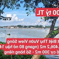 Đất Lớn Biệt Thự Vườn View Sông Kế Đườngdiện Tích747A,Thái Hòa, Tân Uyên
