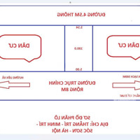 Lô 100M2 Hai Mặt Đường Trước Và Sau, Nở Hậu Đường Trước Đất Rộng 3 Xe Tránh, Full Tiện Ích