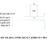 Bán Nhanh 40M Đất Tại Vân Điềm,Vân Hà, Đông Anh, Hà Nội. Sẵn Sổ Giao Dịch. Đất Vuông Đẹp