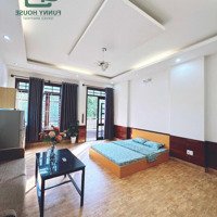 Studio Ban Công, Cửa Sổ Lớn - Full Nội Thất, Máy Giặt Riêng