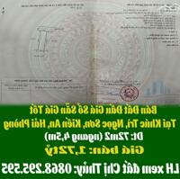 Chính Chủ Bán Đất Đấu Giá Sổ Sẵn Giá Tốt Duy Nhất Tại Khúc Trì, Ngọc Sơn, Kiến An, Hải Phòng